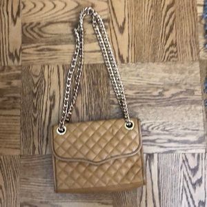 REBECCA MINKOFF QUILTED GOING OUT BAG